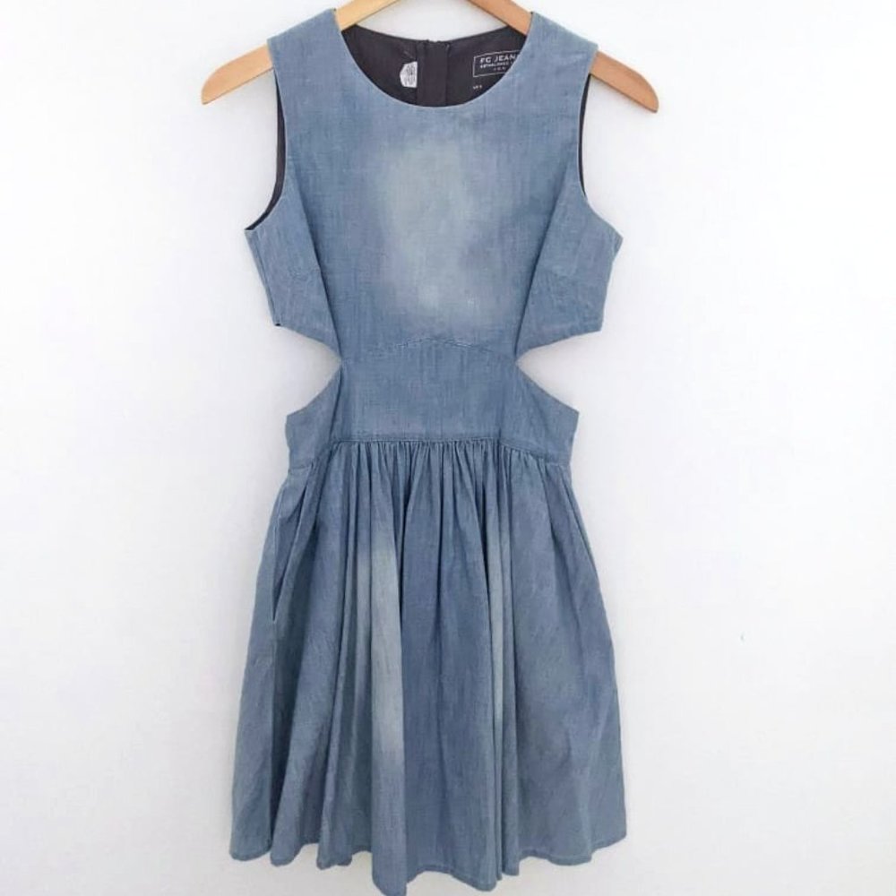 French Connection Jean Dress, Sz 4